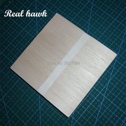 10pcs AAA+ Balsa Wood Sheet ply 100x100x7mm Model Balsa Wood Can be Used for Military Models etc Smooth DIY free shipping