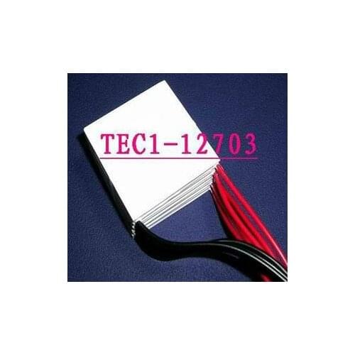 TEC1-12703 TEC Thermoelectric Cooler Peltier Cooling Plate Power Generator 2PCS
