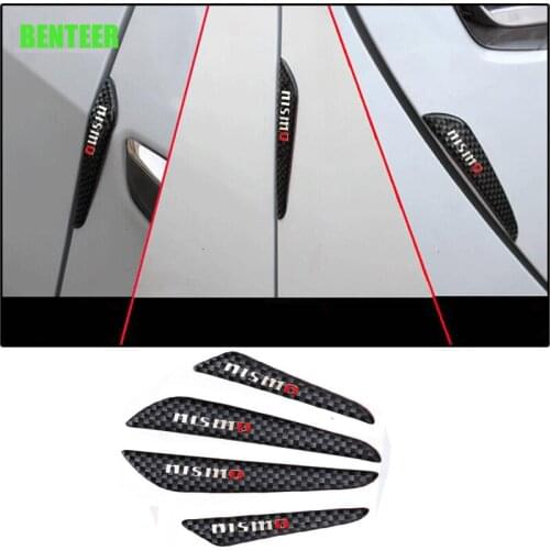 4pcs nismo car door sticker for nissan JUKE Tiida Sunny QASHQAI MARCH LIVINA TEANA X-TRAI TIDA