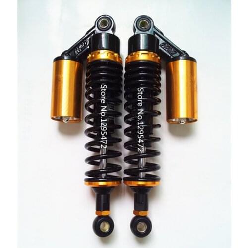 7mm spring 320mm RFY motorcycle air SHOCK ABSORBERS for Honda cx500 Yamaha suzuki kawasaki atv black&golden