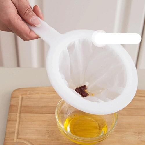 Household Kitchen Soybean Milk Filter Screen Residue Juice Filter Screen Kitchen Tools Strainers Spoons