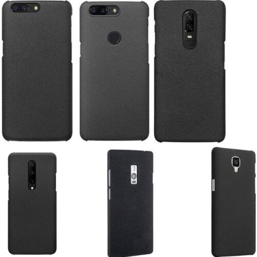 Sandstone Hard slim Matte Skin back Case Cover For OnePlus 9 Pro 3 3T 5 5T 6 6T 7 Pro 7T/7T Pro 8 / 8 Pro