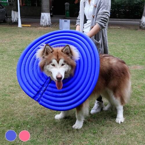 Hoopet Pet Dog Elizabeth Circle Collar Protection Collar for Dogs Neck Fixed Products for Dog