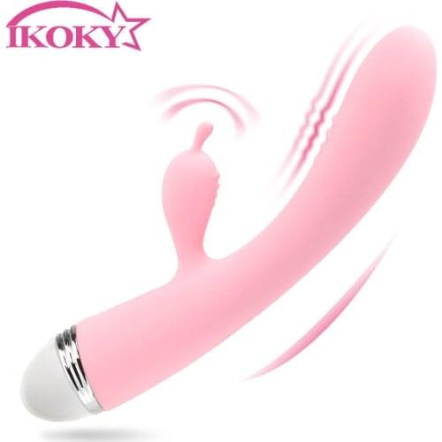 IKOKY G-spot Massager Vagina Clitoris Stimulator Sex Toys For Women Female Masturbator 10 Speeds Rabbit Vibrators Dildo Vibrator