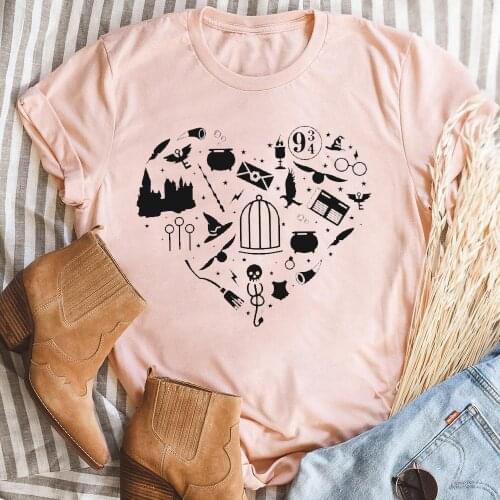 Cage Envelope Shirt Funny Magic Hat Wizard Graphic Women T-shirt Funny Unisex O-crew Short Sleeve Tee Gift To Friend