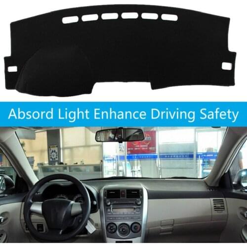 Ar Styling Dashmat Dash Mat Dashboard Cover Pad Sun Shade Protect Carpet For Toyota Corolla E140/E150 2006 2007 2008 2009 -2013