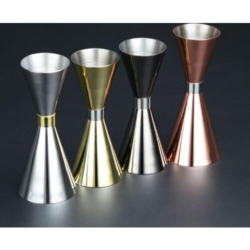 20/50ml,30/45ml,30/60ml,45/60ml,60/90ml Stainless Steel Cocktail Measuring Jigger Double Jigger Measure Shot Drink Spiri