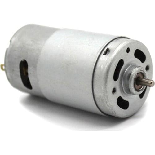 Mini 575 Motor Electric DC 12V High Speed 3200rpm Reversed Metal High Torque Moteur 12 V Volt DIIY Technology Tool Model Drill