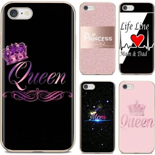 Queen King Crown Princess Soft Shell Case For Samsung Galaxy J1 J2 J3 J4 J5 J6 J7 J8 Plus 2018 Prime 2015 2016 2017 EU