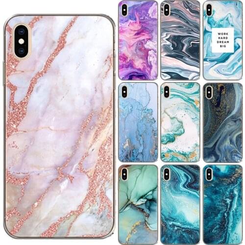 Marble Stone Capa Soft TPU Case For Coque Apple iPhone 12 11 Pro Max X XS Max XR 8 7 6 6S Plus 5 5S SE 2020 Silicone Phone Cover