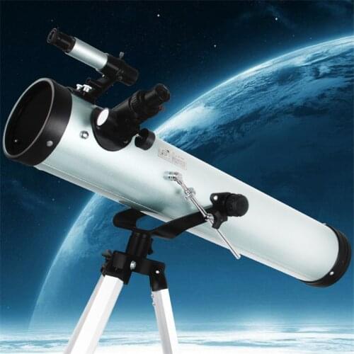 F70076 Large-aperture 350x High-Definition Zoom Reflector Professional Astronomical Telescope For Space Observation