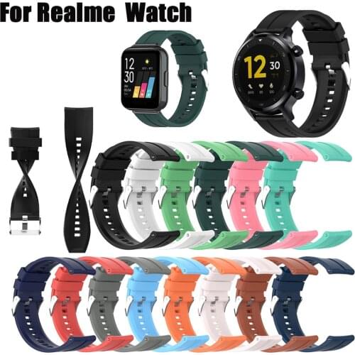 New Soft Silicone WatchBand Strap For Realme Watch 2 / 2 Pro SmartWatch WristBand For Realme Watch S / Pro Bracelet Accessories