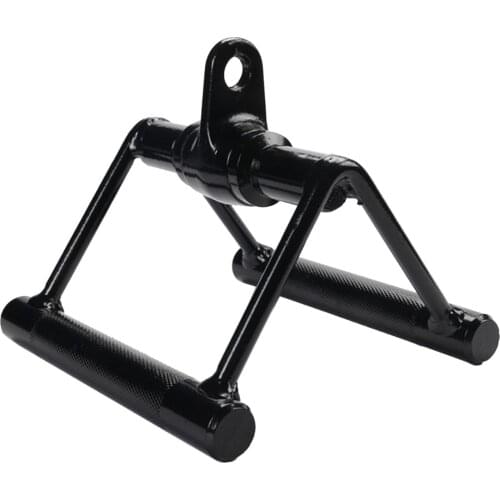 Fitness Pully Cable Machine V-Bar V Shaped Press Down Bar Rowing Machine Training Handle Bar Attachments For Fitness Accessory