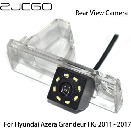 ZJCGO HD CCD Car Rear View Reverse Back Up Parking Night Vision Waterproof Camera for Hyundai Azera Grandeur HG 2011~2017
