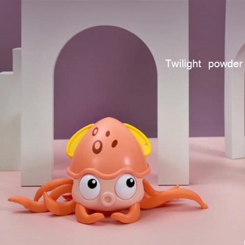 1pc Cute Octopus Clockwork Baby Bath Toys Swim Shower Bathroom Dragging Walking Beach Water Funny Toys For Kids Children Gifts