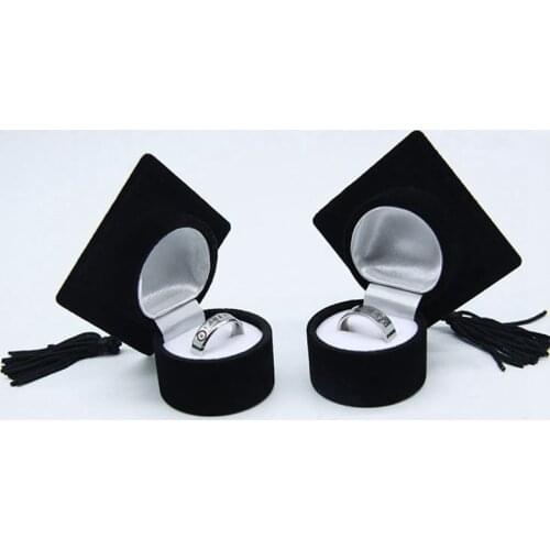 1 Pcs Wedding Engagement Ring Box Ring Earrings Jewelry Storage For Earrings Necklace Bracelet Jewelry Display Case Gift Boxes