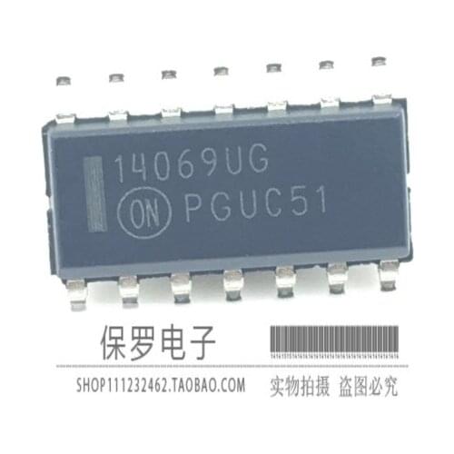 10pcs 100% orginal new inverter MC14069UBDR2G 14069UG SOP-14 real stock