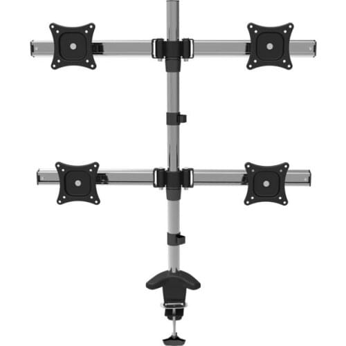 13 - 27" General 4Screen Monitor Holder Desktop Clamping Base screen rotary desktop retractable wall mount