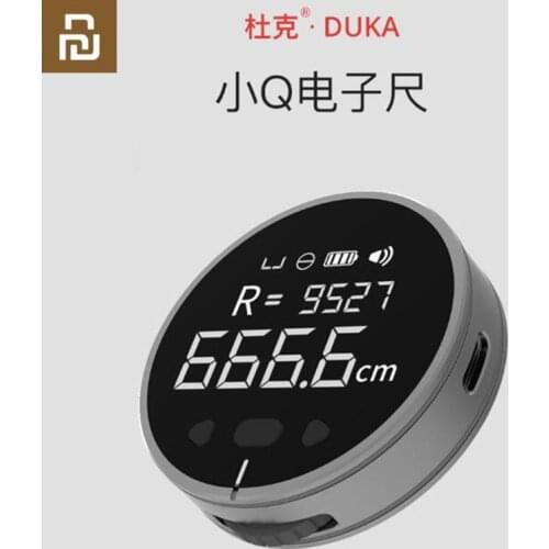 Youpin DUKA(Atuman) Little Q Electronic Ruler Tape HD LCD Screen Long Standby Rechargeable Ruler From Youpin