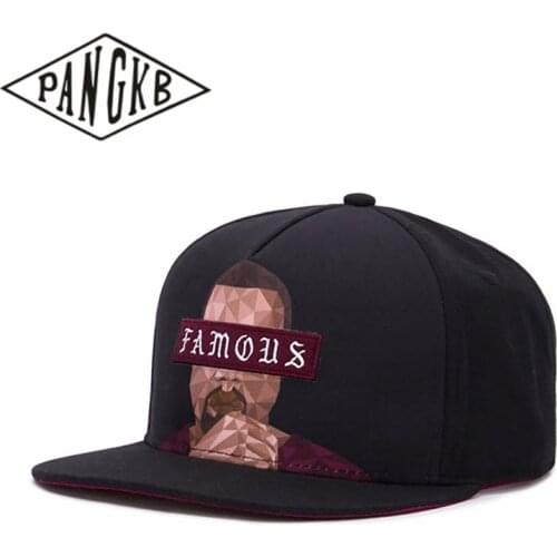 PANGKB Brand DROP OUT CAP truck driver black hip hop snapback hat for men women adult outdoor casual sun baseball cap bone