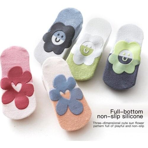 Soft Cotton Baby Girls Socks Newborn Cartoon Animal Baby Socks Infant Baby Boy Socks Anti Slip Floor Sock Spring First Walkers