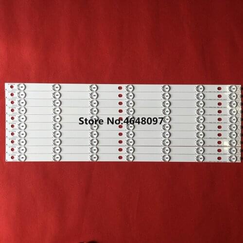 New 10 PCS/lot 7LED(6V) 516mm LED backlight strip for LED50C380 JS-LB-D-JP50S8-071CBAC 30806A E50S8100 PC62926B