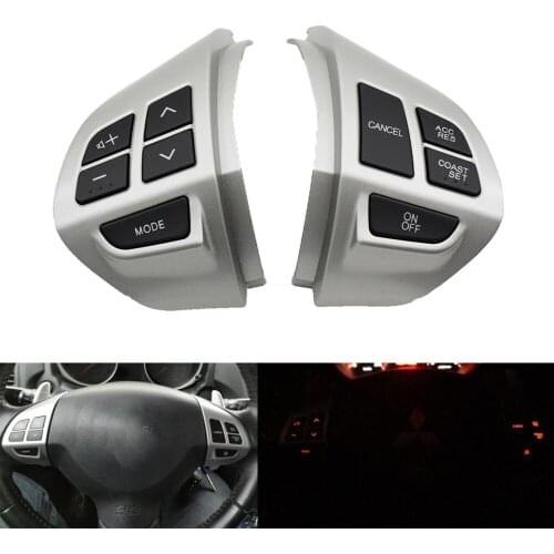 Bluetooth Phone Cruise Control steering wheel switch Auto Spare Parts steering wheel buttons for Mitsubishi Outlander 2007-2012