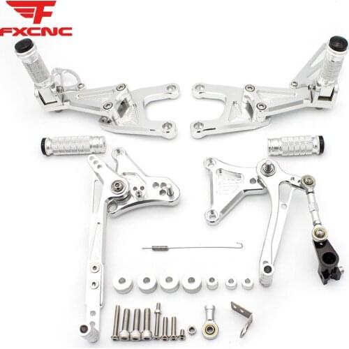 For Benelli Tnt125 Tnt 125 2016 - 2020 Motorcycle Rearset Footrest Cnc Aluminum Alloy Rear Set Footpeg Pedal Foot Pegs New
