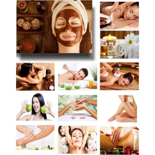 20style Choose SPA MASSAGE SALON WELLBEING HEALTH AND BEAUTY PICTURE Art Film Print Silk Poster 24x36inch