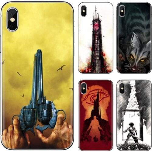 For Xiaomi poco X3 nfc F2 Pro M3 Mi 5X 6X Max Mix 1 2 2S 3 Mi5 Mi6 Mi3 Mi4 Dark-Tower-C-the-Stephen-King Silicone Cover Bag