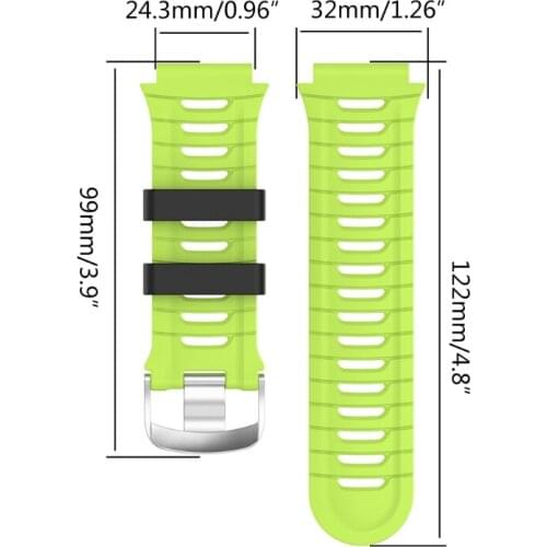 Silicone Watchband Strap for garmin- Forerunner 920XT Wristband Sport Watch Band Q81F