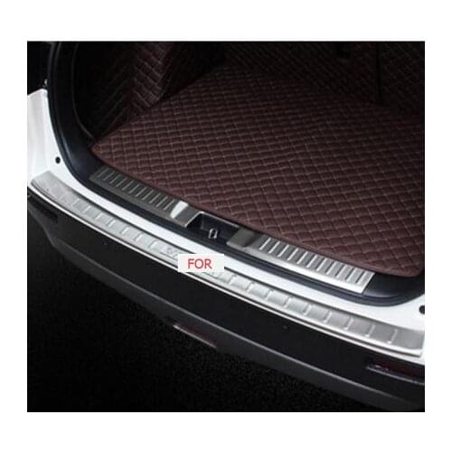 Car-Styling For Suzuki Vitara 2015 2016 Stainless Steel Inner Rear Bumper Protector Sill Car Accessories Trunk Car Accessories