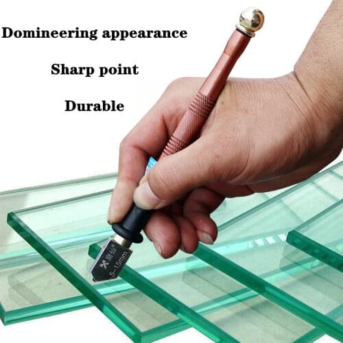 High Quality Glass Cutter Diamond For Mirror Ceramic Tile Cutting Professional Alloy Cutting Wheel Head 5-15mm Glass Knife Tools