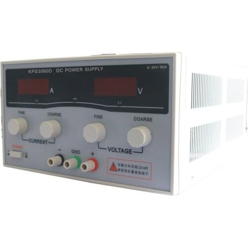 Wanptek KPS3060D Adjustable High Power Switching DC Power Supply 0-30V 0-60A Input AC220