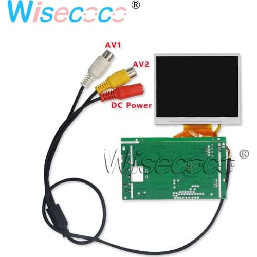 Wisecoco LQ035NC111 TFT-LCD module 3.5 Inch 320(RGB)*240 Resolution 54 pins with Control Board