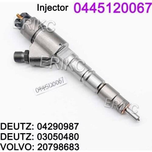 0445120067 Diesel Fuel Injectors 0 986 435 549 Diesel Injection Nozzle 0 445 120 067 (03050480) for DEUTZ volvo ec210