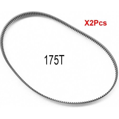2Pcs 175T Universal Type Bread Machine Belt for Midea AHS15AB-PW /AHS15AB-PW/ AHS20AB-PG Bread Making Machine Conveyor Belts