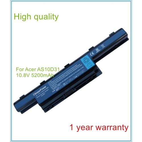 5200mAh Battery for 4741 5551 5552 5551G 5560 5560G 5733 5733Z 5741G 5741 AS10D31 AS10D51 AS10D61 AS10D71 AS10D75