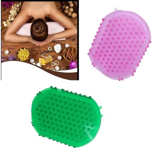 Anti Cellulite Body Massager Silicon Body Scrub Brush Scrub Bath / Shower Relaxation Tool Health Care 3 Color Optional