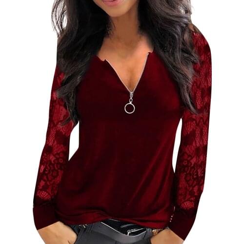 CHAMSGEND Women's Knitted T-shirts