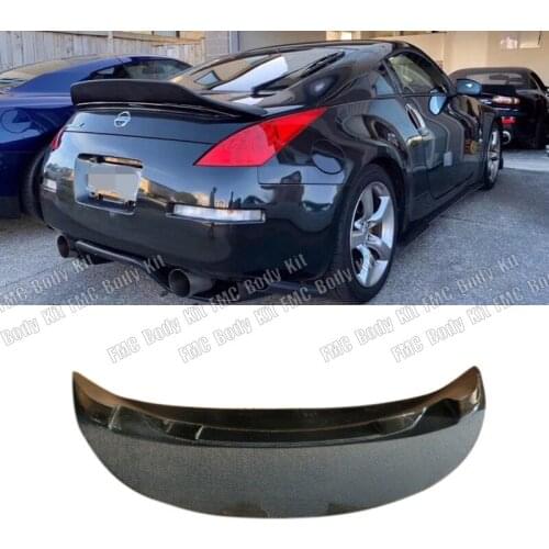 For Nissan 370Z Z34 Carbon Fiber Trunk Wing 09 onwards AJT3 Style Car Styling Rear Spoiler 2009-2015
