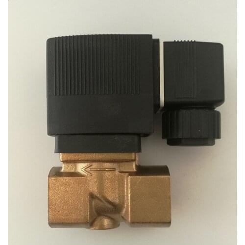DN15 brass electric solenoid valve normally closed AC220V DC24V electric magnetic valve for water gas shutoff valve