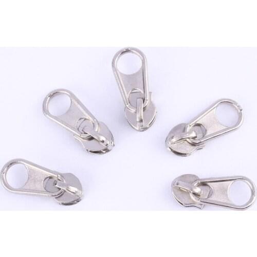 10Pcs/Lot 3# Metal Zipper Head For Handmade DIY Craft Luggage Suitcase Repair Kit Sewing Tools Accessories Materials