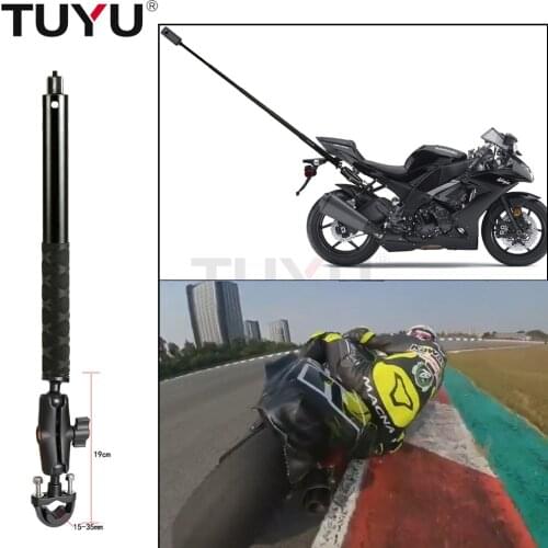 TUYU Motorcycle selfie stick extension arm bracket for insta360 One R X X2 Gopro Max invisible selfie stick bracket Accessories