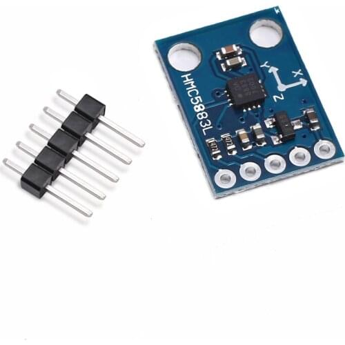 100% New Import GY-273 HMC5883L module Three-axis magnetic field electronic compass electronic compass sensor module