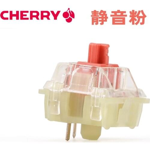 Original Cherry MX Mechanical Keyboard Switch Speed silent pink axis mute red shaft RGB SMD 3 pin switch