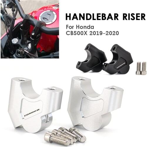 Motorcycle Handlebar Riser 28MM Drag Handle Bar Clamp Extend Adapter For Honda CB500X 2019 2020 CB 500 X
