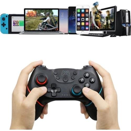 Rechargeable Wireless Bluetooth Gamepad Handle Comfortable to Grip Game Console Control Handles for Nintendo Switch