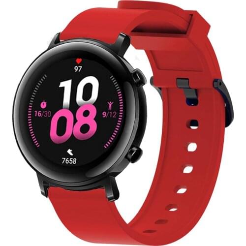 Suitable for Galaxy watch bandactivate 2 amazifit BiP HuaweiHuawei GT2 clock band42mm silicone clock band, 20 mm watch bracelet