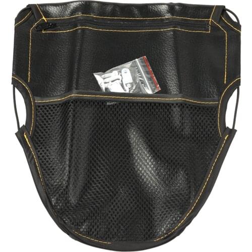 PU Motorbike Motorcycle under Seat Storage Pouch Bag for Wallets Cards and Documents